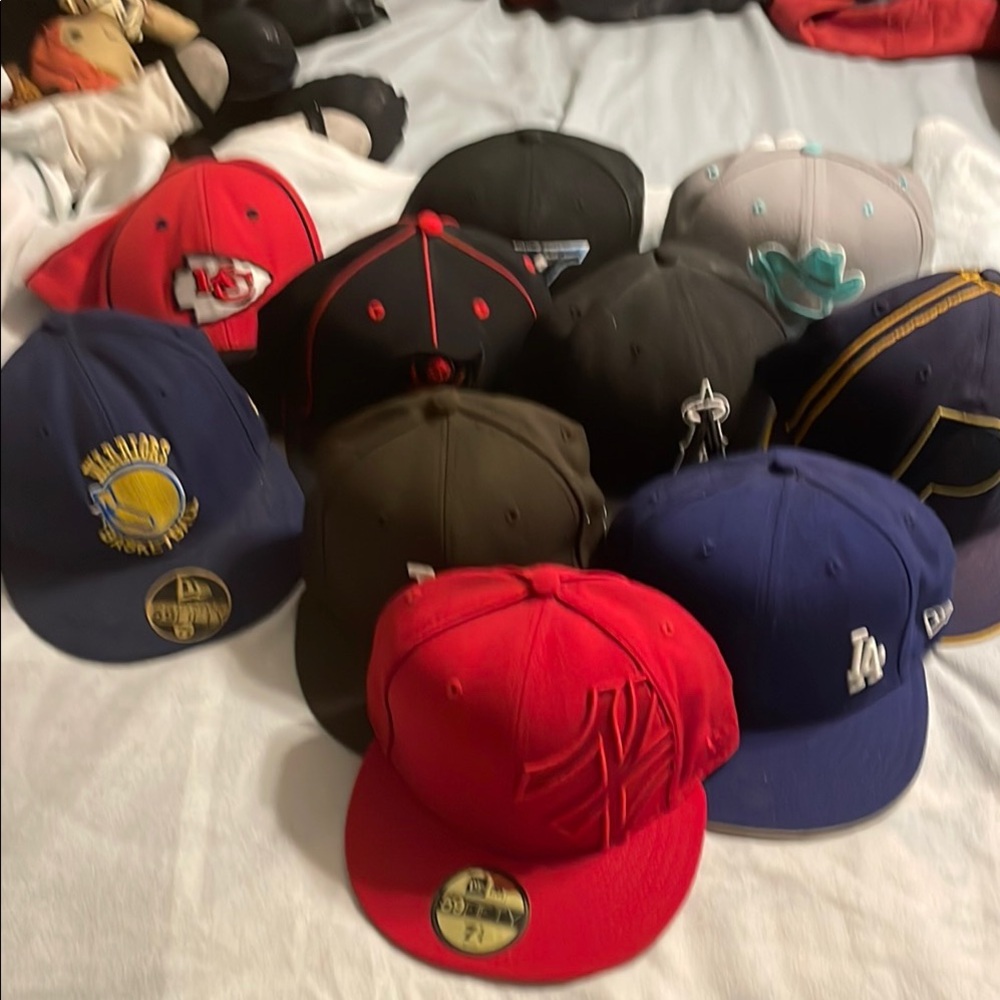 Assorted Baseball Caps Collection - image 2